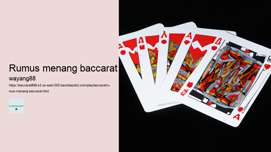 rumus menang baccarat