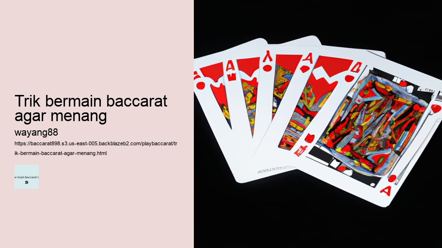 trik bermain baccarat agar menang